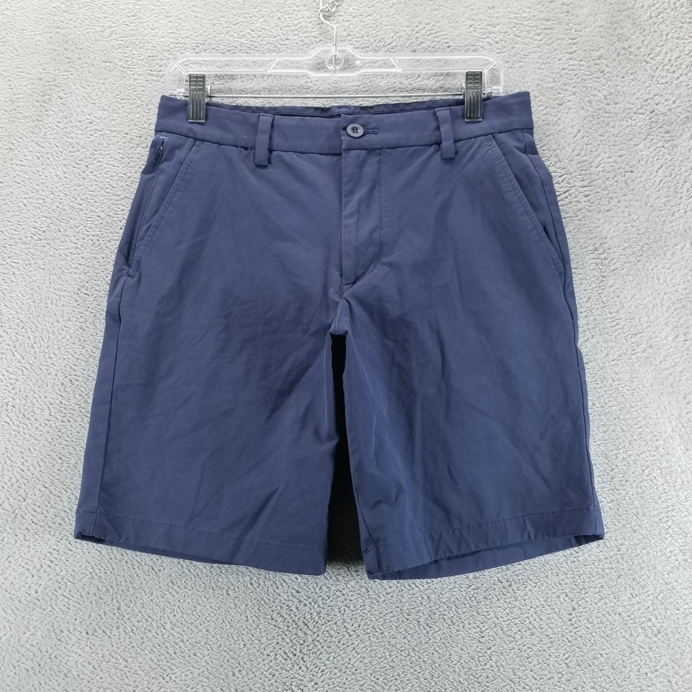 Vineyard Vines Shorts Mens 28 Blue On The Go Chino 9" Stretch Casual Summer